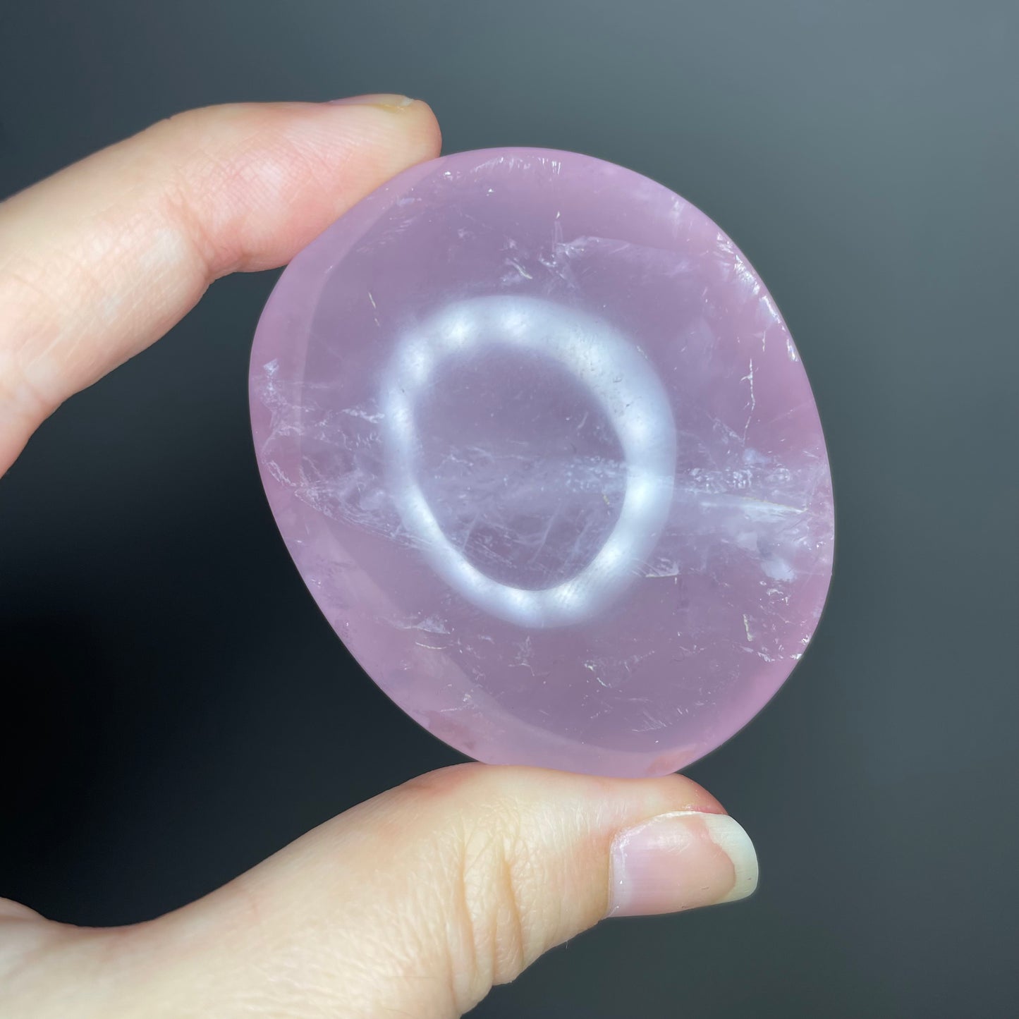 Rose Quartz Palm Stones