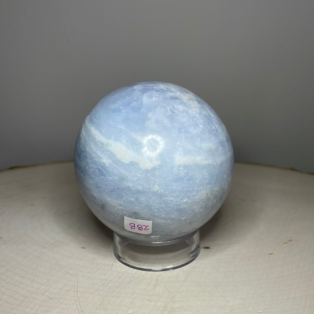 Blue Calcite Spheres