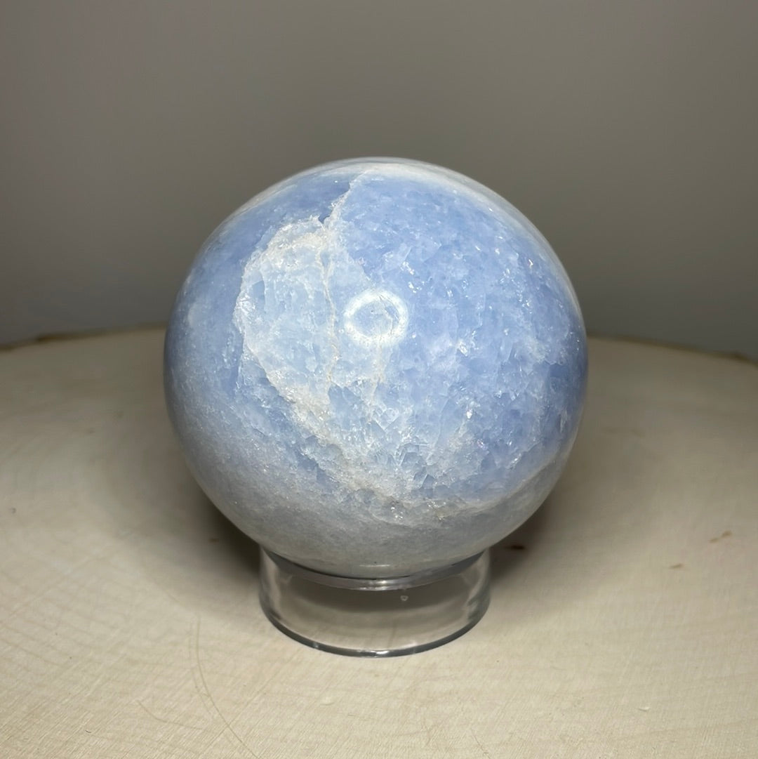 Blue Calcite Spheres