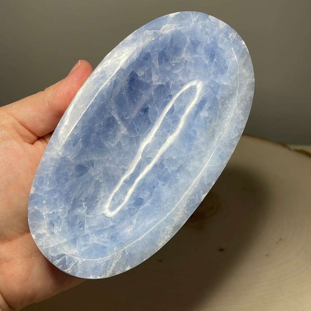 Blue Calcite Bowls