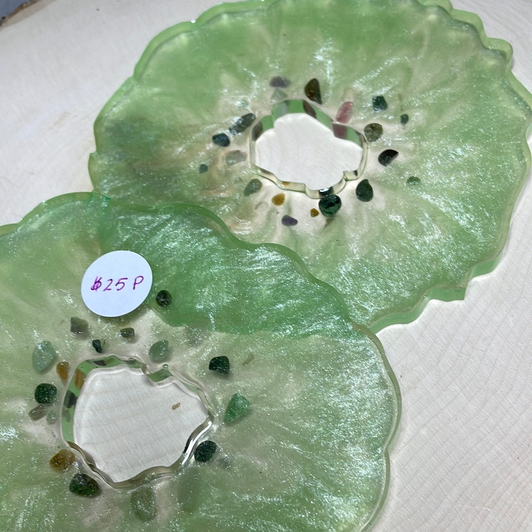 Resin Crystal Coasters