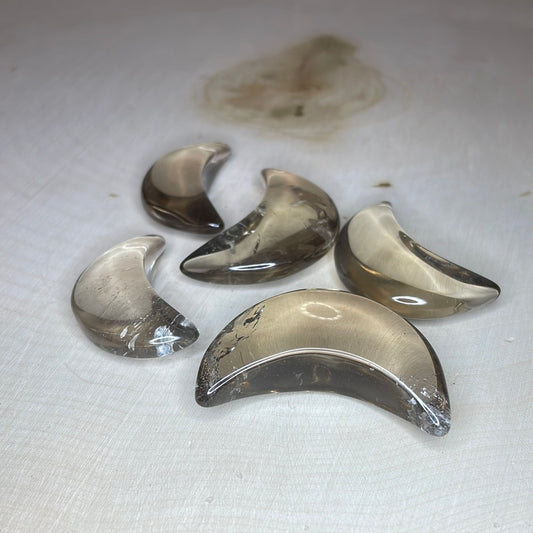 Smokey Quartz Mini Moons