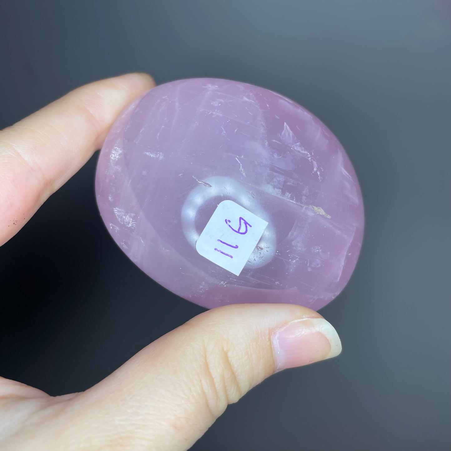 Rose Quartz Palm Stones