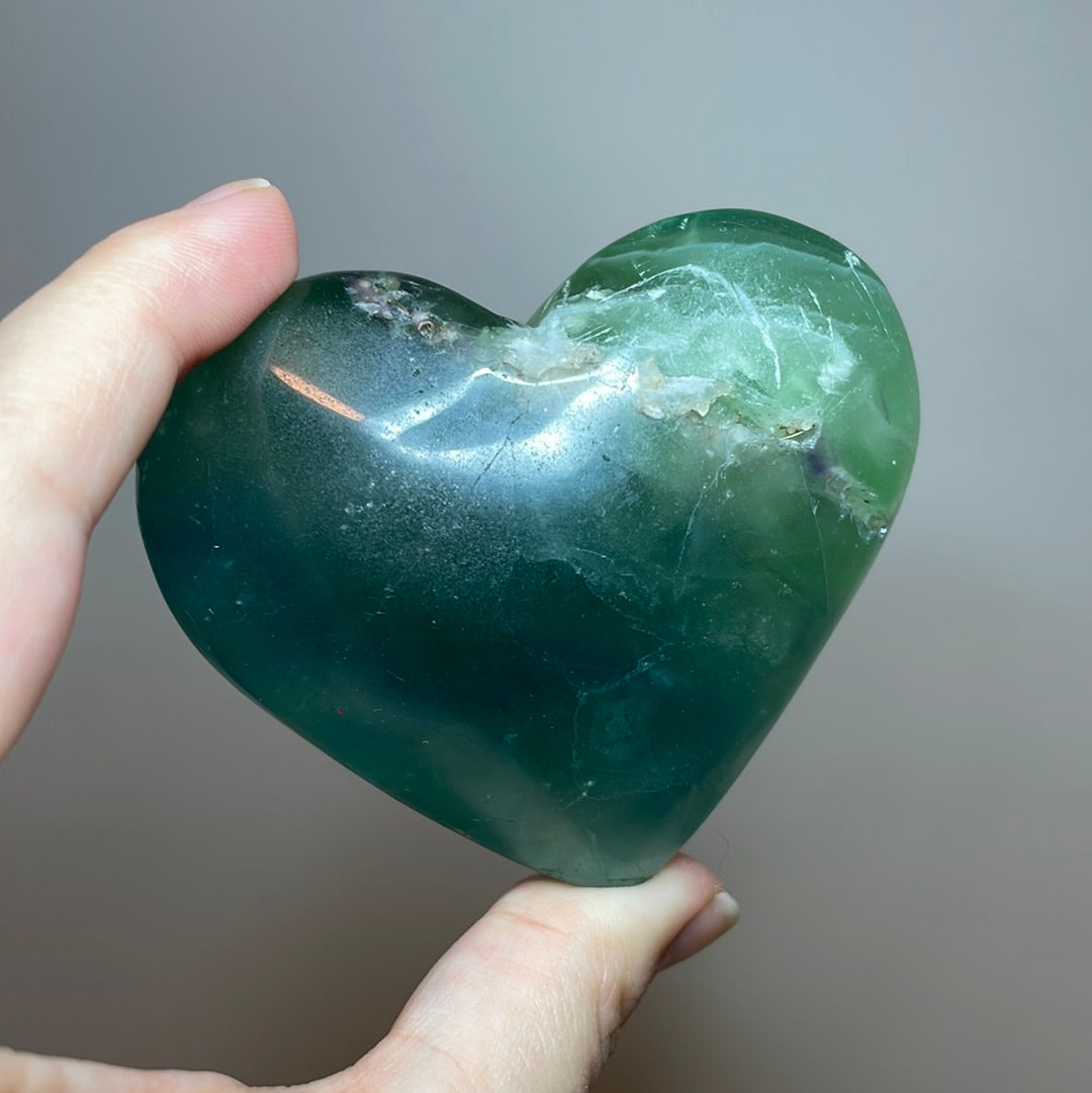 Flourite Heart