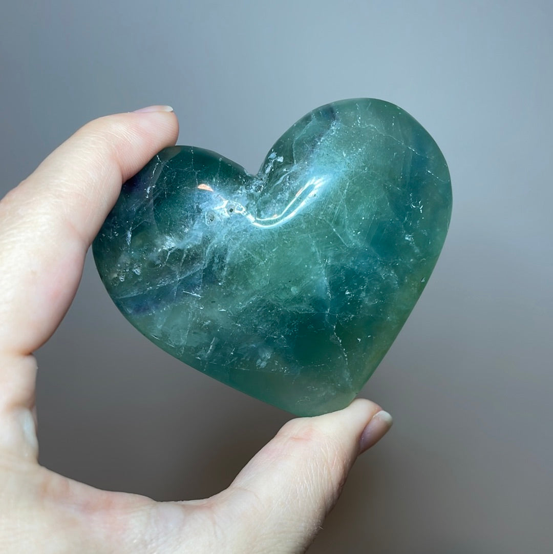 Flourite Heart