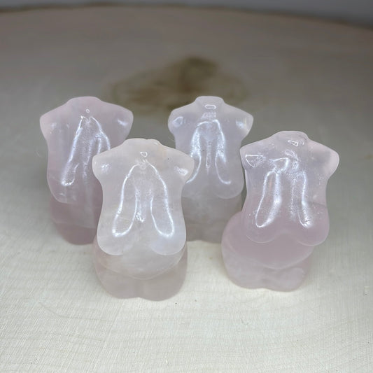 Rose Quartz Mini Goddess Bodies