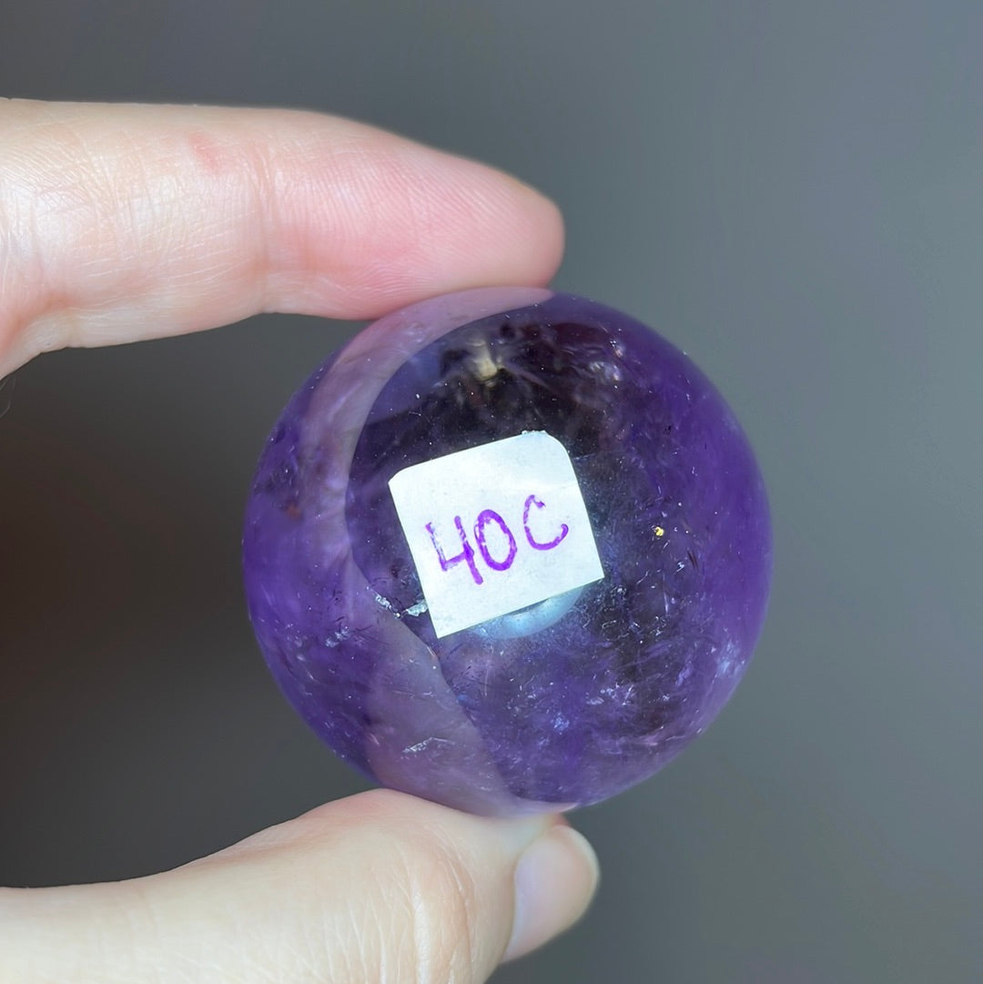 Ametrine Spheres