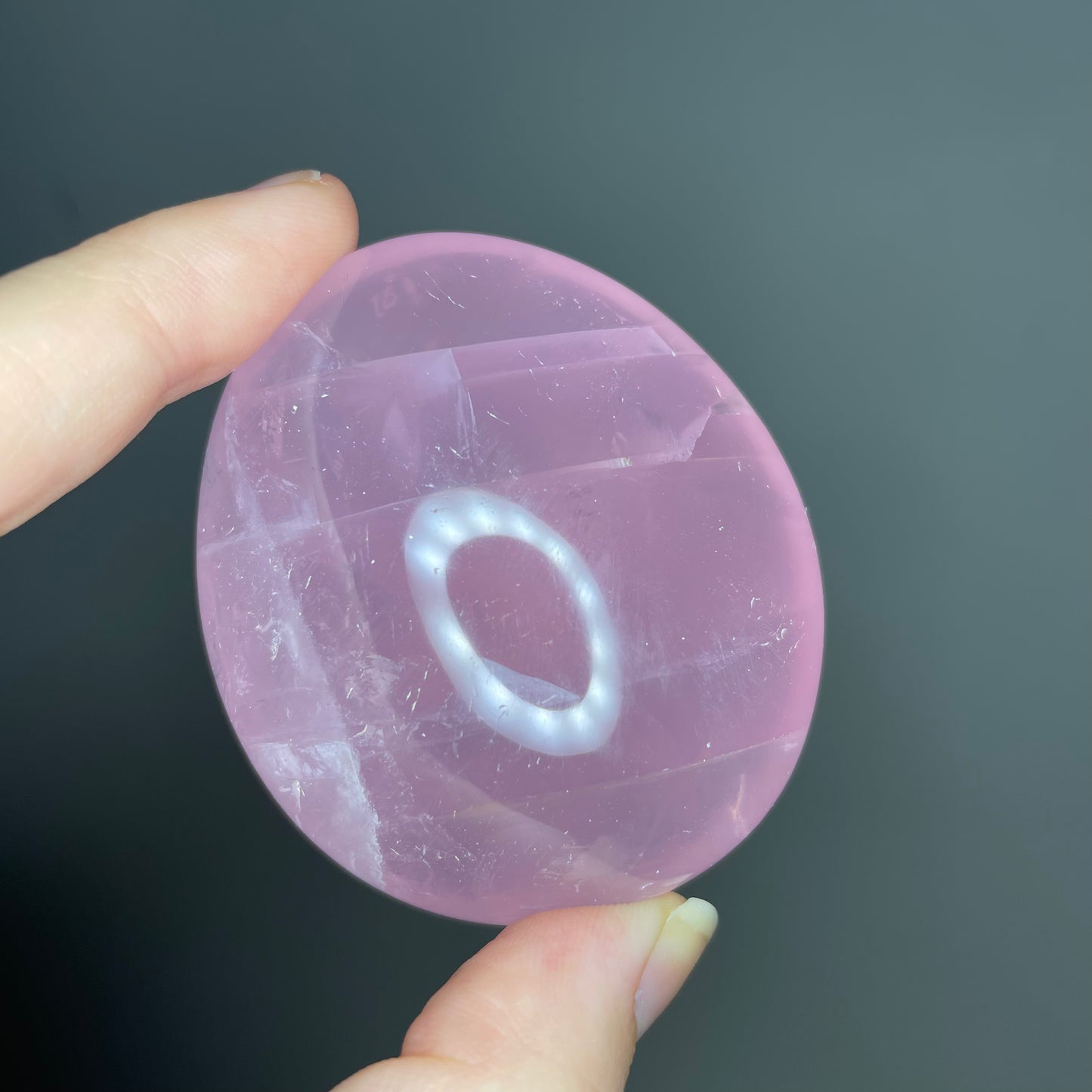 Rose Quartz Palm Stones