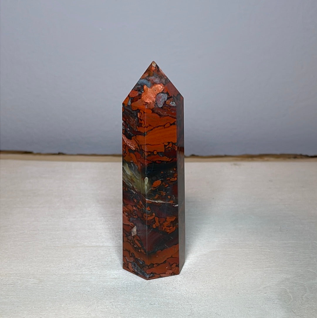 Breciatted Jasper Towers