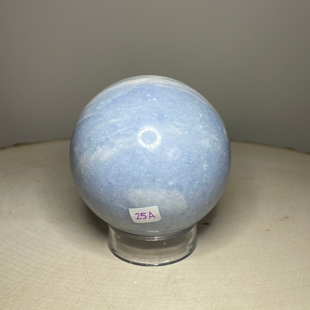 Blue Calcite Spheres
