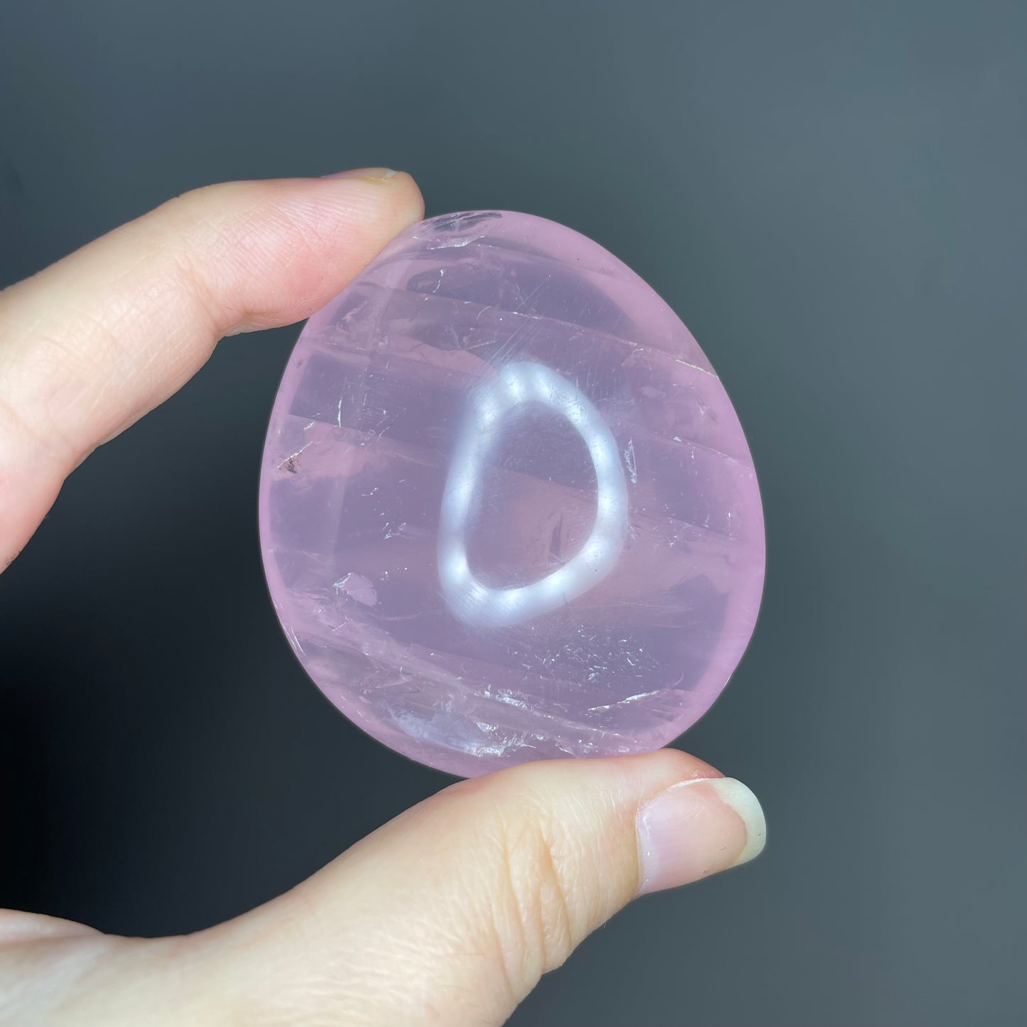 Rose Quartz Palm Stones