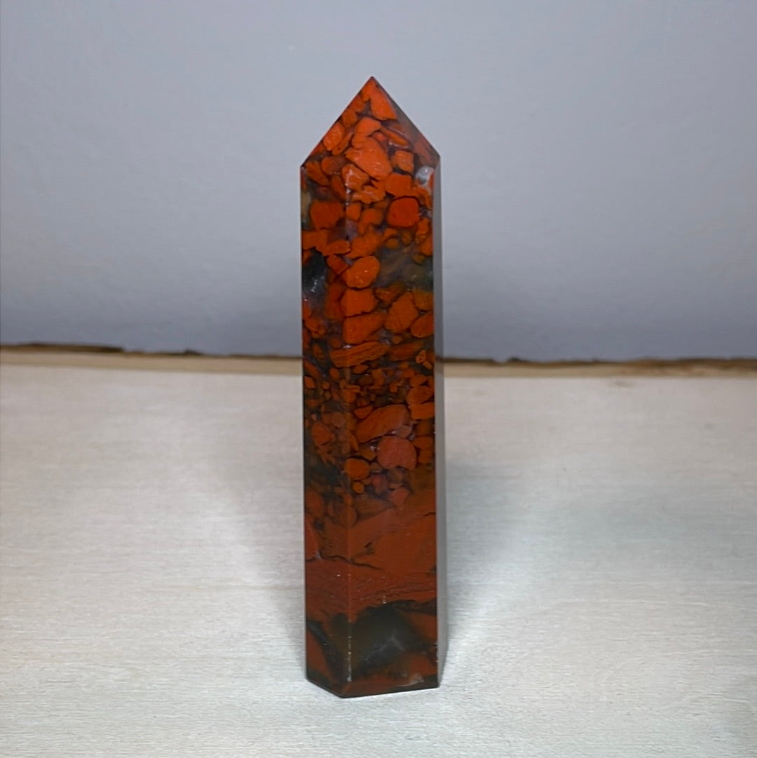 Breciatted Jasper Towers