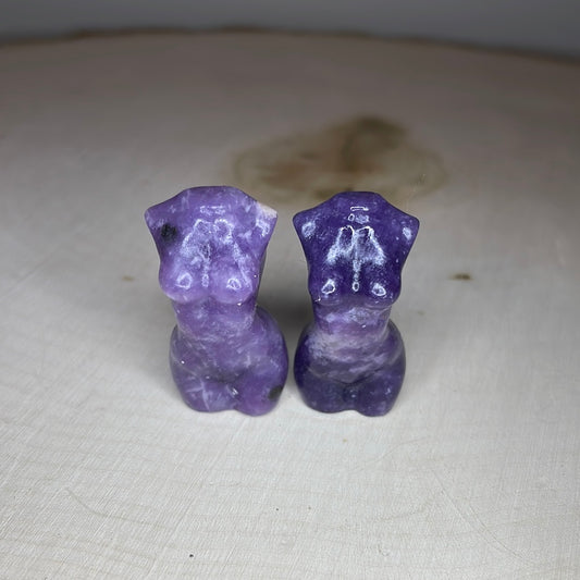 Lepidolite Mini Goddess Bodies